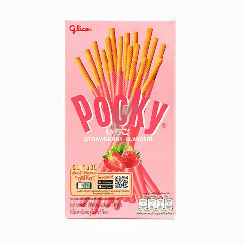 Biscuits&Cakes | Glico Pocky Strawberry 45g Biscuits&Cakes Biscuits&Cakes