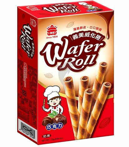 Biscuits&Cakes | IMEI Wafer Roll-Chocolate 72g Biscuits&Cakes Biscuits&Cakes