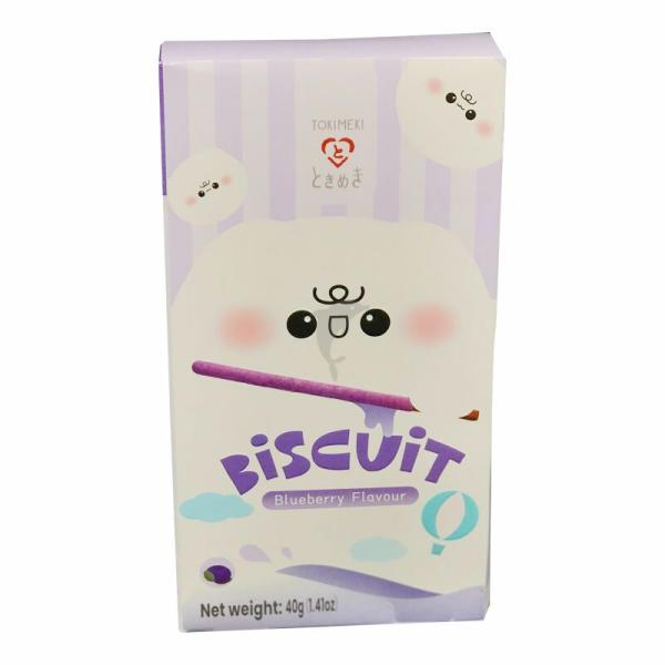 Biscuits&Cakes | TOKIMEKI Biscuit Stick Blueberry Flavour 40g Biscuits&Cakes Biscuits&Cakes