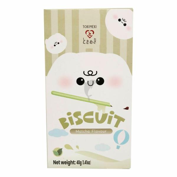 Biscuits&Cakes | TOKIMEKI Biscuit Stick Matcha Flavour 40g Biscuits&Cakes Biscuits&Cakes