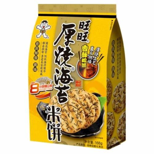 Biscuits&Cakes | WANT WANT RICE CRACKER SEAWEED 160G Biscuits&Cakes Biscuits&Cakes