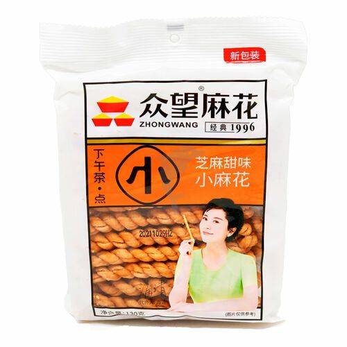 Biscuits&Cakes | ZHONGWANG Fried Dough Twist- Sweet Sesame 130g Biscuits&Cakes Biscuits&Cakes