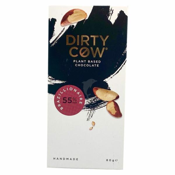 Confectionary | DIRTY COW BRAZILLIONAIRE CHOCOLATE BLOCK 80g Confectionary Confectionary