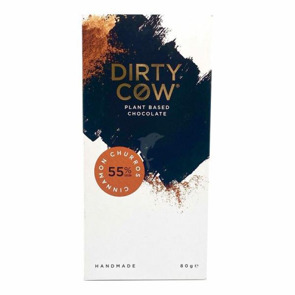 Confectionary | DIRTY COW CINNAMON CHURROS CHOCOLATE BLOCK 80g Confectionary Confectionary