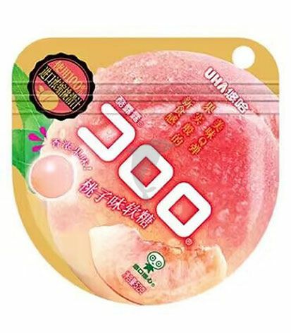 Confectionary | UHA Gummy Candy Peach 52g Confectionary Confectionary