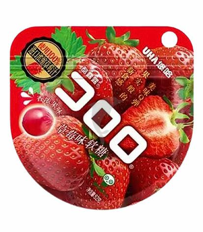 Confectionary | UHA Gummy Candy Strawberry 52g Confectionary Confectionary