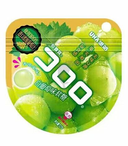 Confectionary | UHA Gummy Candy White Grape 52g Confectionary Confectionary