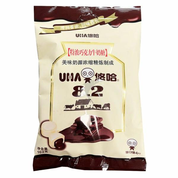 Confectionary | UHA Tokuno Milk Candy-Chocolate Flavour 102g Confectionary Confectionary