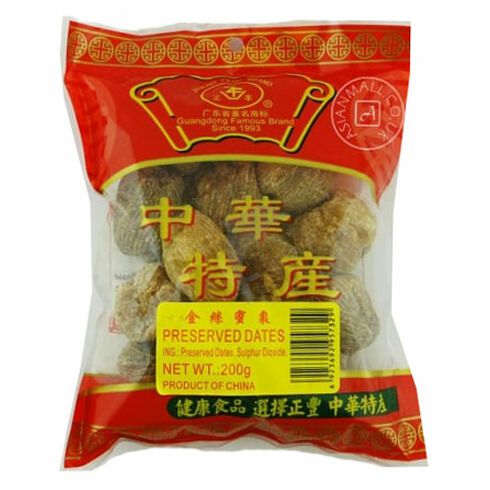 Confectionary | ZHENGFENG Preserved Dates 200g Food Confectionary