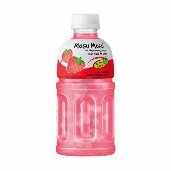 Drinks | Mogu Mogu Strawberry Flavoured Drink with Nata De Coco 320ml Drinks Drinks