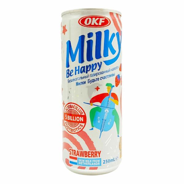 Drinks | OKF Milky Strawberry 250ml Drinks Drinks