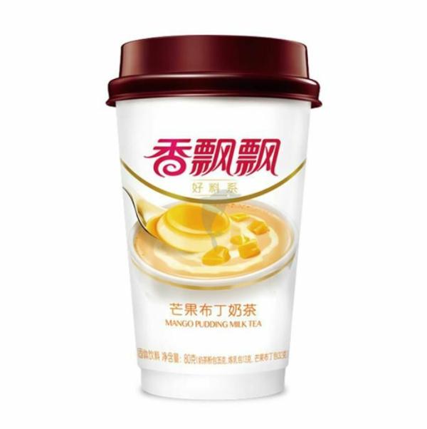 Drinks | Xiang Piao Piao Premium Milk Tea – Mango Pudding Flavour 80g Drinks Drinks