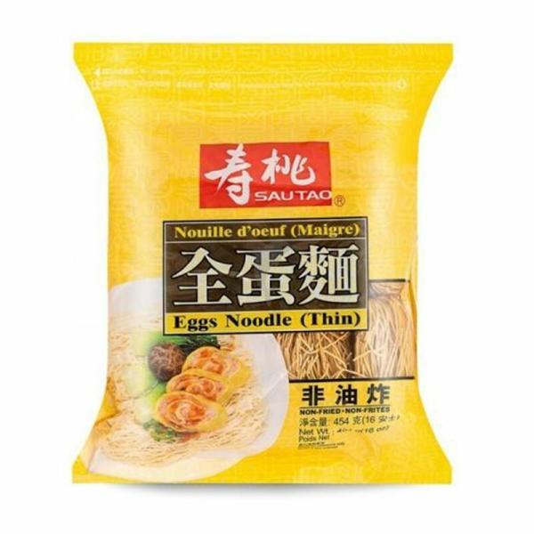 Dry Noodle & Vermicelli | SAUTAO Eggs Noodles(Thin) 454g Dry Noodle & Vermicelli Dry Noodle & Vermicelli