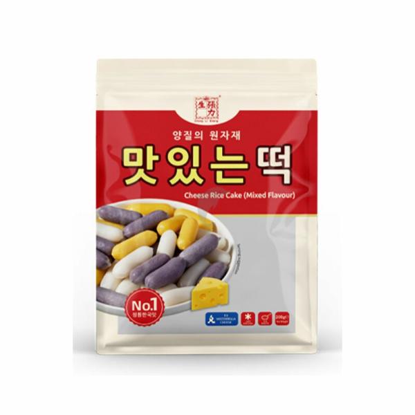 Frozen Food | CHANGLISHENG Rice Cake with Cheese (Original, Sweet Potato, Pumpkin Mixed Flavor) 200g Food Frozen Food