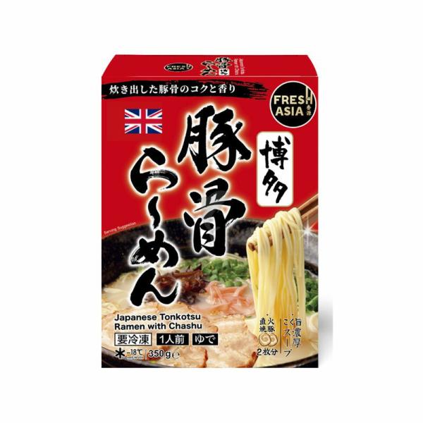 Frozen Food | FRESHASIA Japanese Tonkotsu Ramen with Chashu 350g Food Frozen Food