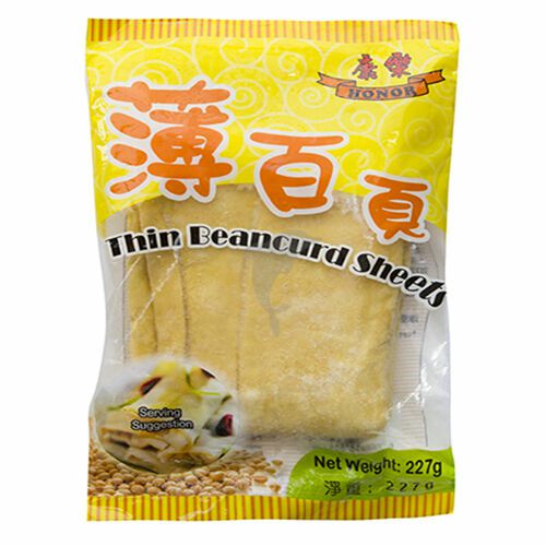 Frozen Food | HONOR Thin Beancurd Sheets 227g Food Frozen Food