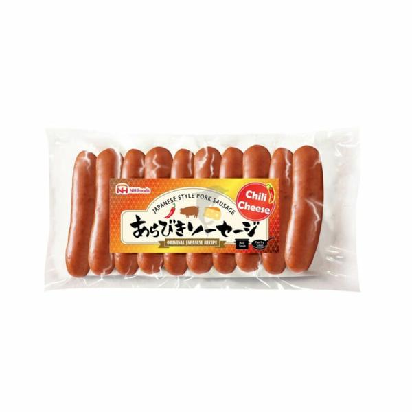 Frozen Food | NH Arabiki Sausage Japanese Style-Chilii&Cheese Flavour 185g Food Frozen Food