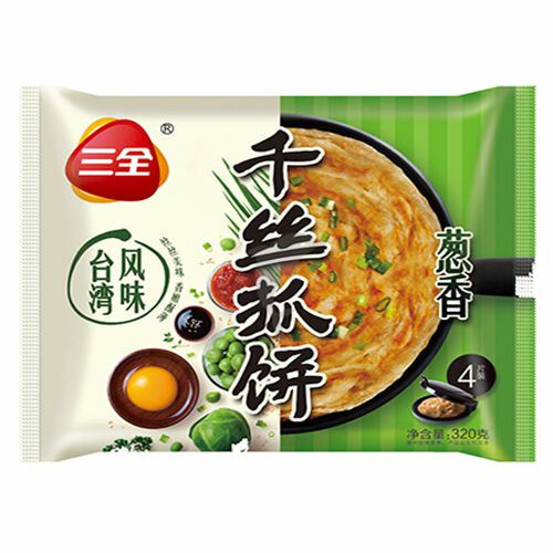 Frozen Food | SQ Spring Onion Flavour Pancake 320g Food Frozen Food