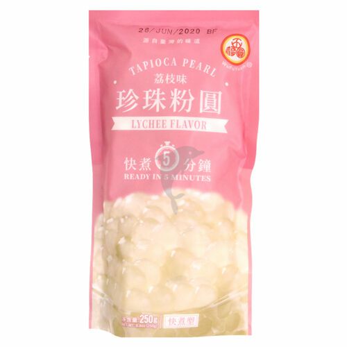 Ingredients&Rice | WUFUYUAN Tapioca Pearl-Lychee 250g Food Ingredients&Rice