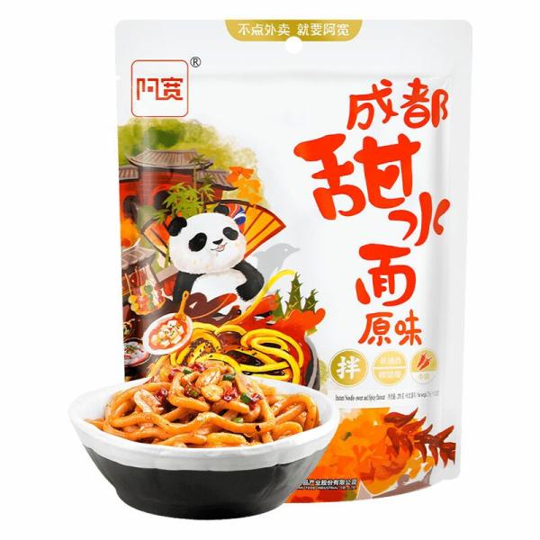 Instant Food | BAIJIA AKUAN Chengdu Sweet Noodles（Bag）270g Food Instant Food