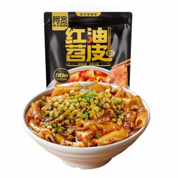 Instant Food | BAIJIA AKUAN Red oil shao skin barbecue flavor 205g Food Instant Food