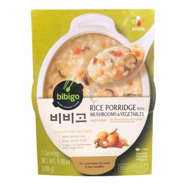 Instant Food | CJ Rice Porridge With Mushroom & Vegetable 280g Food Instant Food