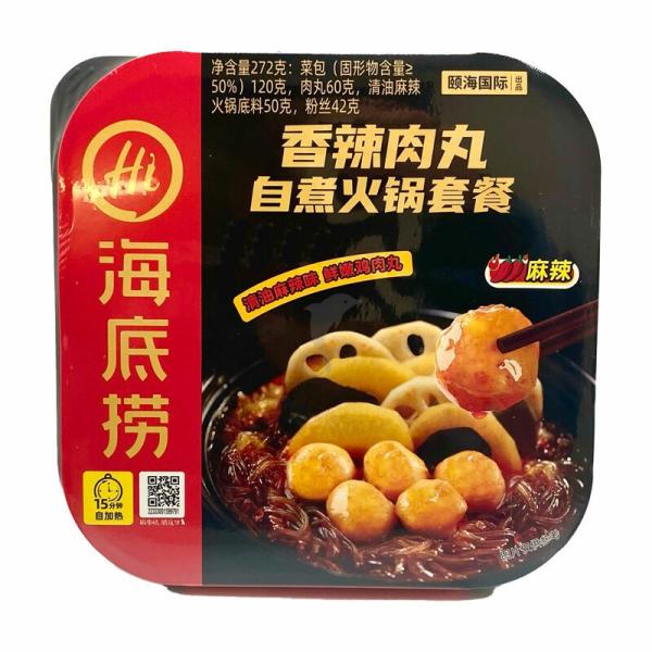 Instant Food | HDL Spicy Meat Ball Hot Pot 272g Food Instant Food