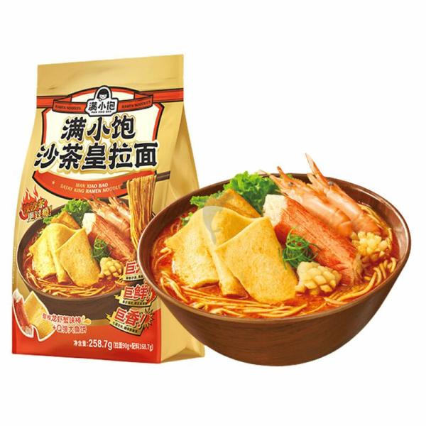 Instant Food | MANXIAOBAO Xiamen satcha Sauce Cantonese style instant noodles 258.7g Food Instant Food