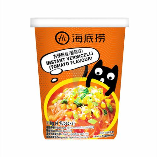 Instant Food | [Three boxes special]HAIDILAO Instant Vermicelli – Tomato Flavour 118g*3 Food Instant Food