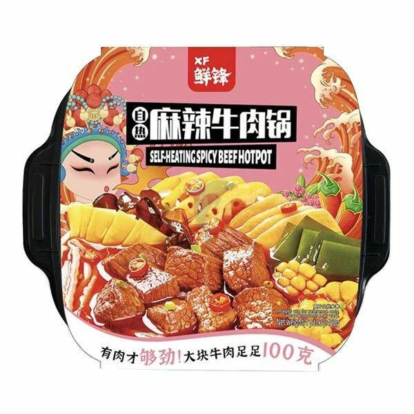 Instant Food | XIANFENG Self-Heating Spicy Beef Hot Pot 480g Food Instant Food