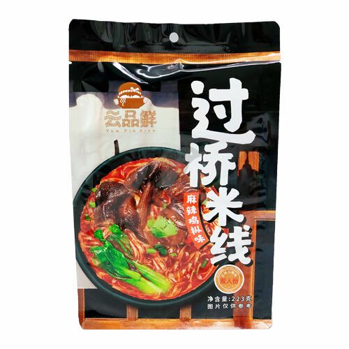 Instant Food | YUNPINXIAN Spicy Chicken with Fir Flavor Cross Bridge Rice Noodles 223g Food Instant Food