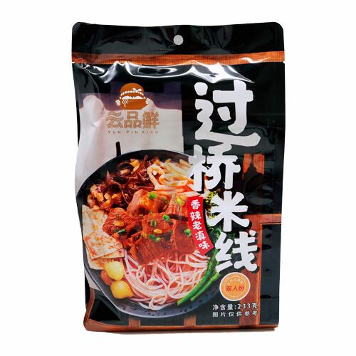 Instant Food | YUNPINXIAN Spicy Old Dian Rice Noodles Across the Bridge 233g Food Instant Food