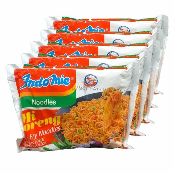 Instant Noodles | INDOMIE me goreng fried Noodles Original 80g *5 Food Instant Noodles