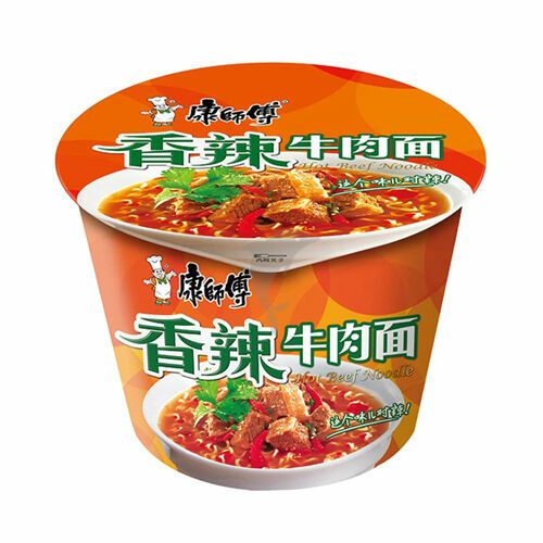 Instant Noodles | MASTER KONG Bowl Noodles Hot Beef 108g Food Instant Noodles