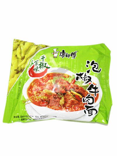 Instant Noodles | MASTER KONG INSTANT NOODLES PICKLED CHILLI BEEF 105g*5 Food Instant Noodles