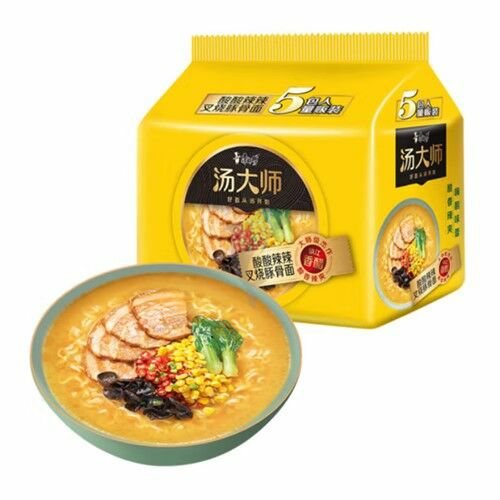 Instant Noodles | MASTER KONG Sour and Spicy Barbecued Pork Bone Noodles 600g Food Instant Noodles