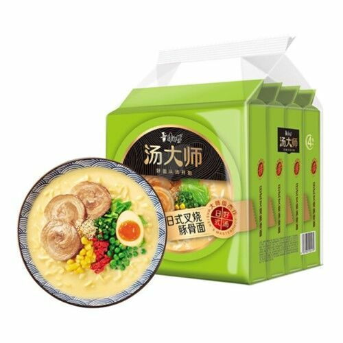 Instant Noodles | MASTER KONG TDS Instant Noodles – Roast Artificial Pork Japanese style Flavour 550g Food Instant Noodles