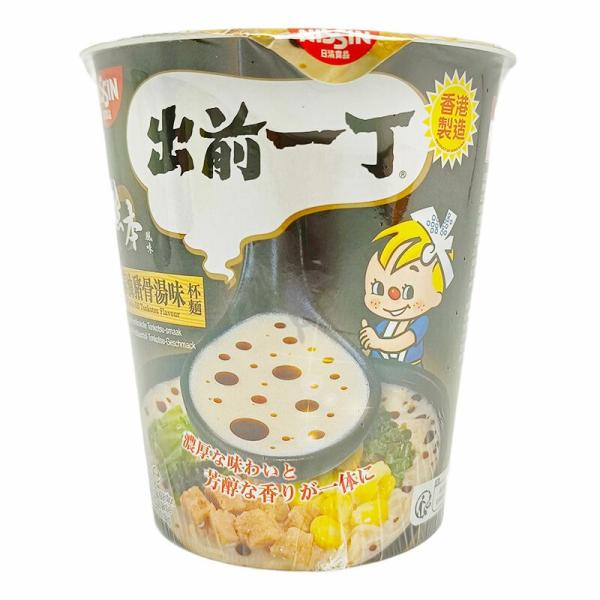 Instant Noodles | NISSIN BLACK GARLIC TONKOTSU CUP 72g Food Instant Noodles