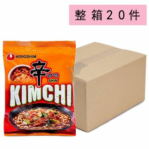 Instant Noodles | NONGSHIM Kimchi Bag Noodles 120g * 20 Bags Food Instant Noodles