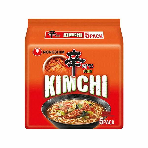 Instant Noodles | NONGSHIM Kimchi Ramyun 120g *5 Food Instant Noodles