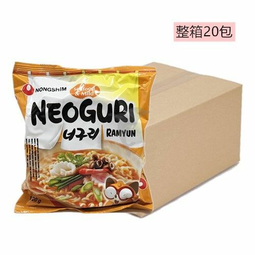 Instant Noodles | NONGSHIM Neoguri (Mild) (Pack) 120g *20 Food Instant Noodles