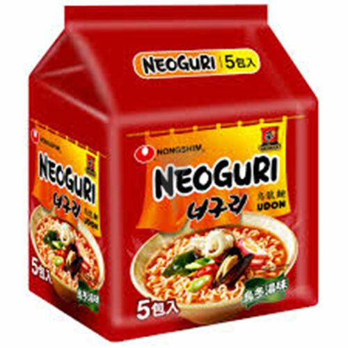 Instant Noodles | NONGSHIM Neoguri Ramyun Hot (Multi)  5*120g Food Instant Noodles