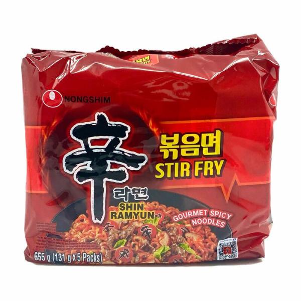 Instant Noodles | NONGSHIM Shin Ramyun Stir Fry Multi 131g*5 Food Instant Noodles