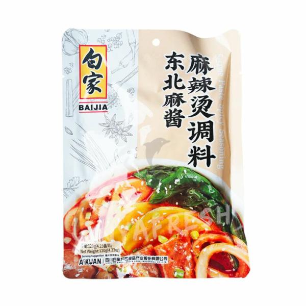 Seasoning | BAIJIA Sesame Paste Spicy Seasoning 120g Food Seasoning