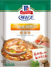 Seasoning | MCCORMICK HOT & SOUR SOUP Food Seasoning