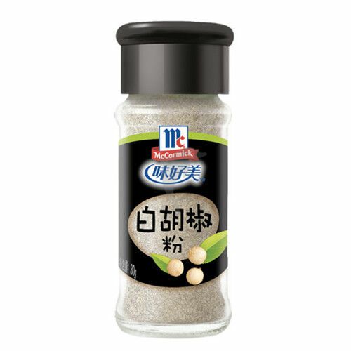 Seasoning | MCCORMICK WHITE PEPPER POWDER BOTTLE 30G Food Seasoning