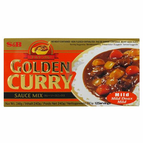 Seasoning | S&B Golden Curry Jumbo Mild 220g Food Seasoning