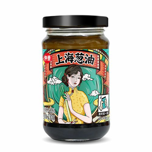 Seasoning | ZJ Brand Spring Onion Flavour Sauce 230g Food Seasoning