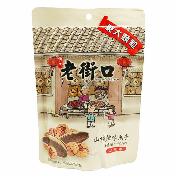 Snacks | LAOJIEKOU Sunflower Seeds Hickory Flavor 100g Food Snacks