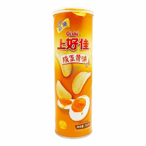 Snacks | OISHI Toss Potato Chips(Salted Egg Yolk Flavour)85g Food Snacks